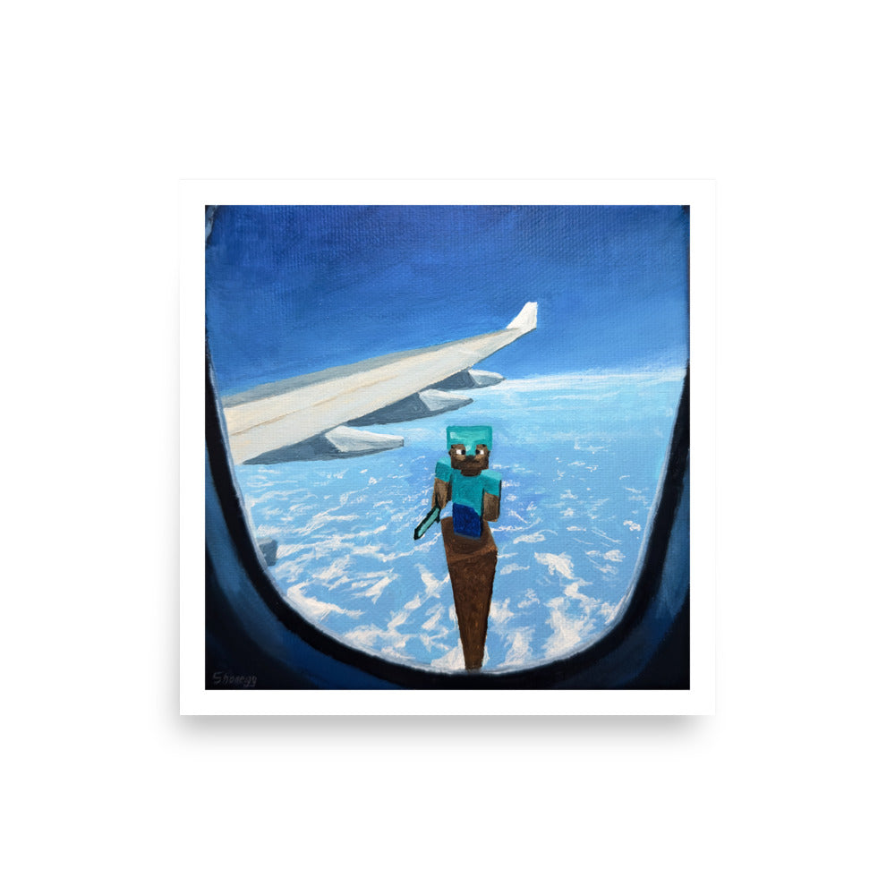 Height Limit (Minecraft) - Poster Print