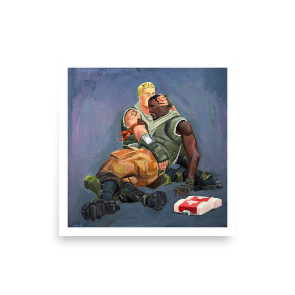 Jonesy the Terrible (Fortnite) - Poster Print