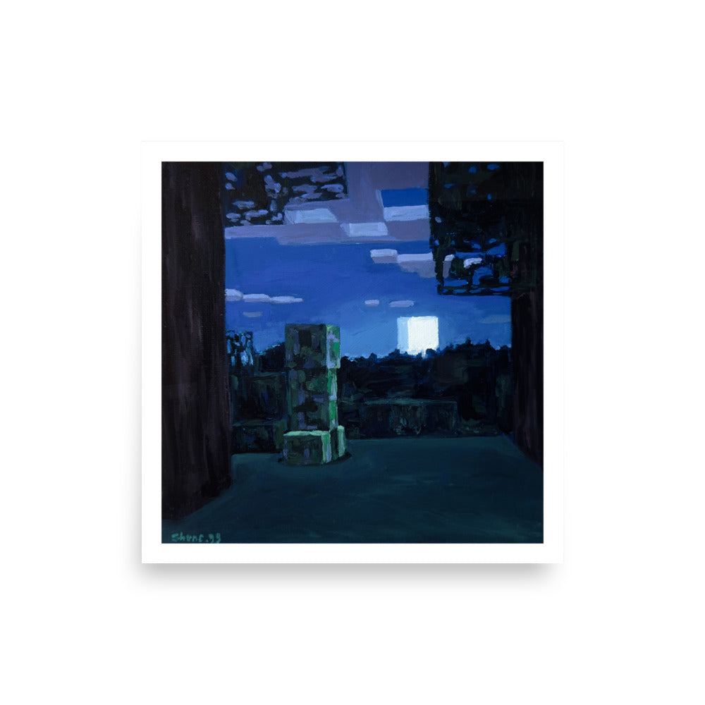 Lonely Creeper - Poster Print