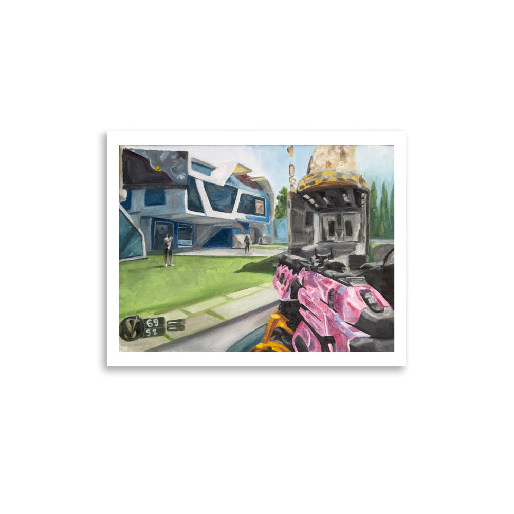 Man-O-War on Nuketown (BO3) - Poster Print