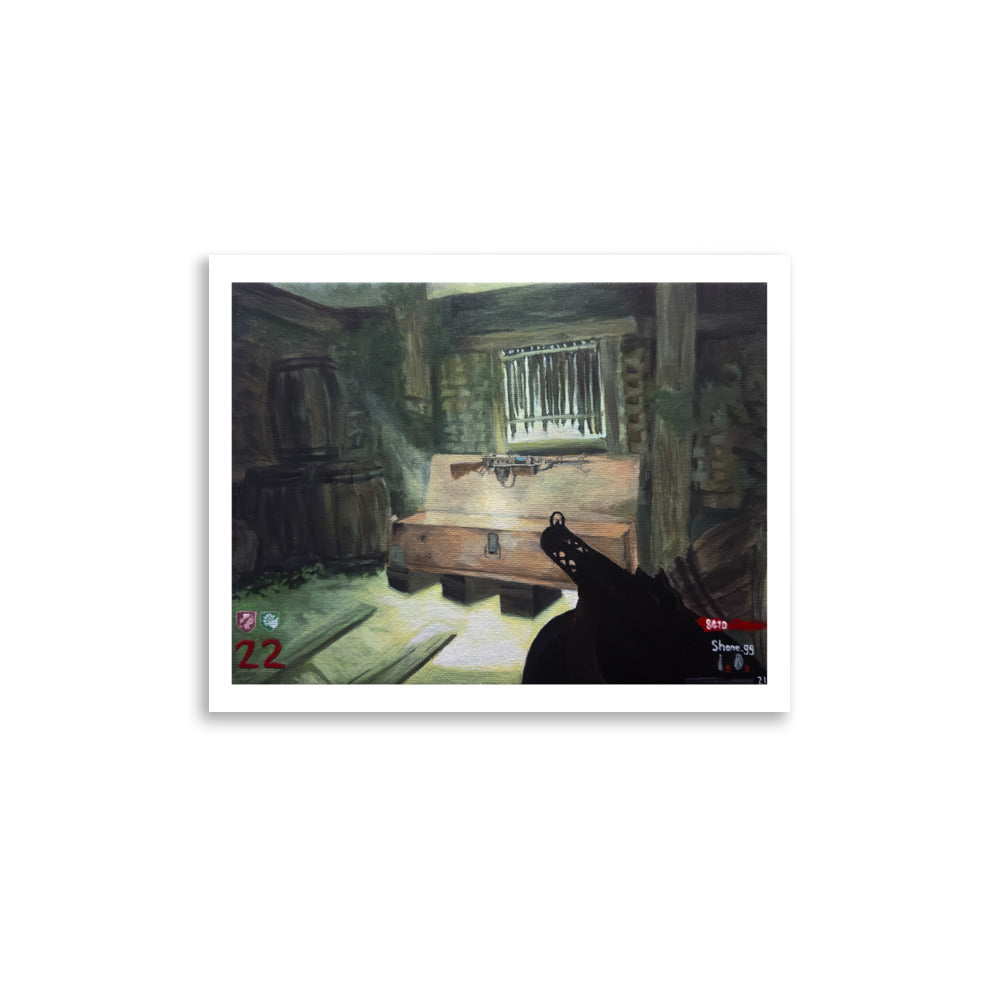 Luck on Shi No (CoD Zombies) - Poster Print