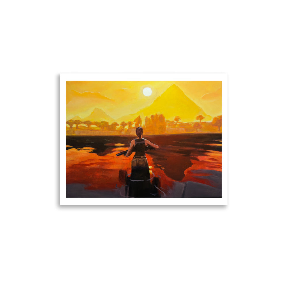 OG Sunset (Fortnite) - Poster Print