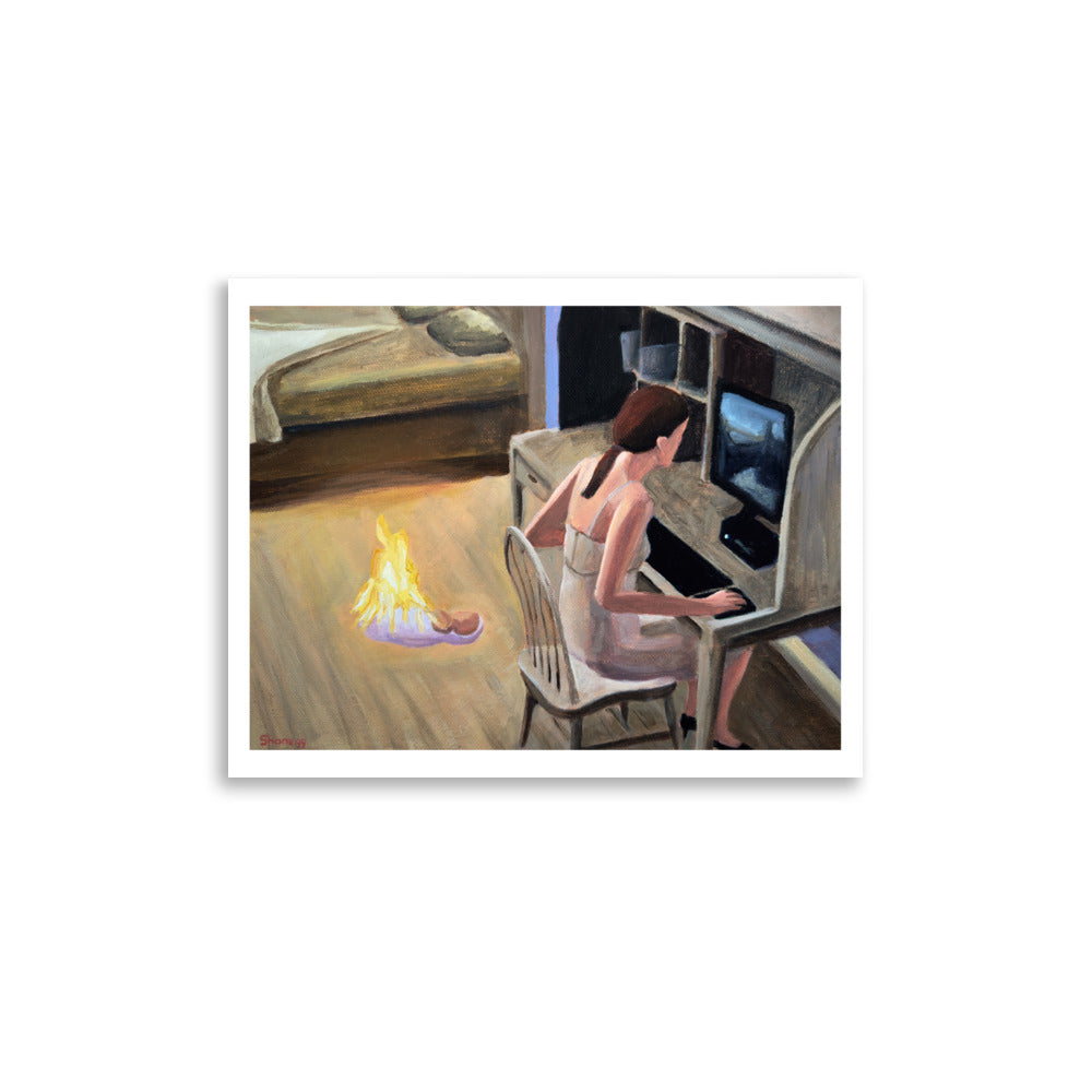 Not now Sweetie (Sims) - Poster Print