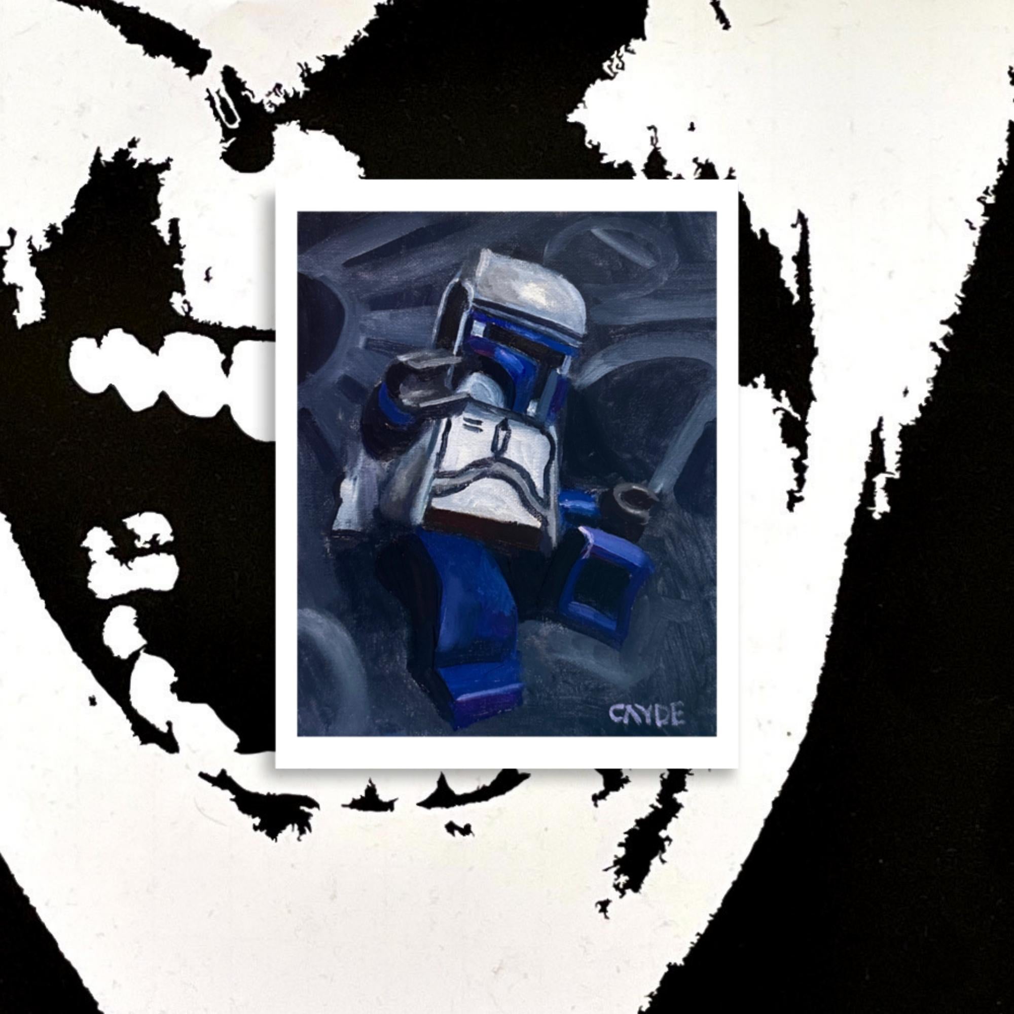 Lego Jango Fett Poster Print