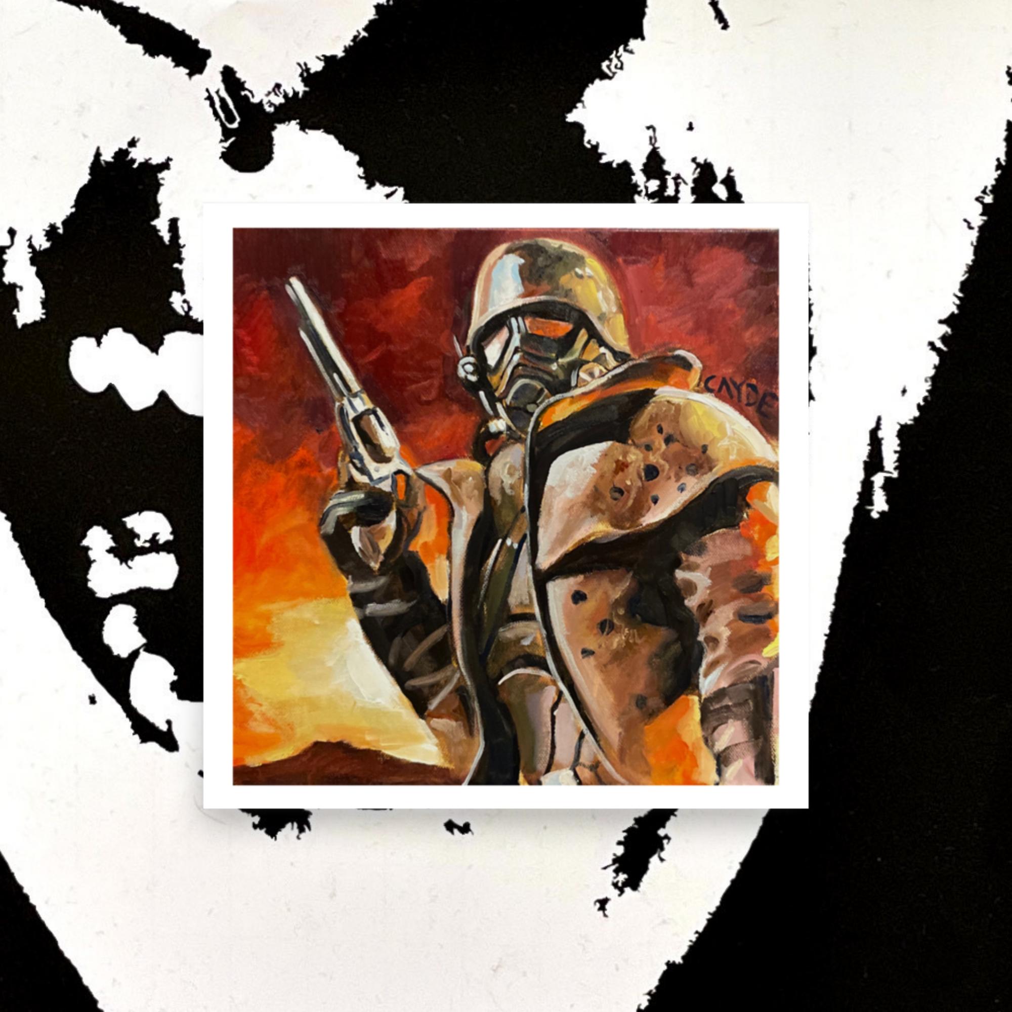 New Vegas Poster Print