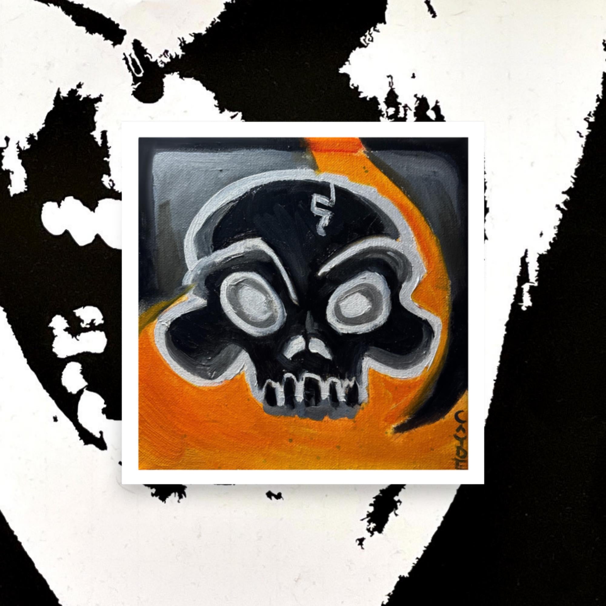 Xbox Skull Poster Print