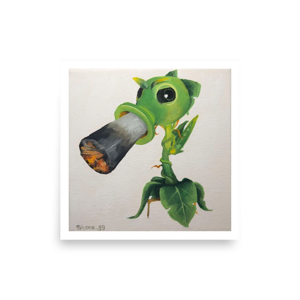 Peashooter (PVZ) - Poster Print