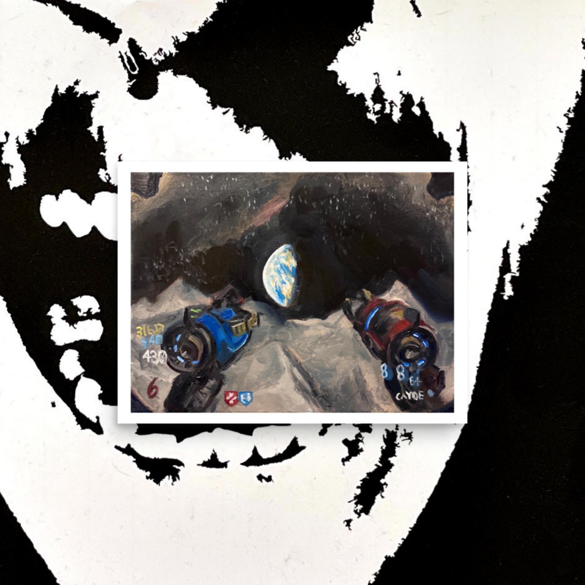 Moon Poster Print
