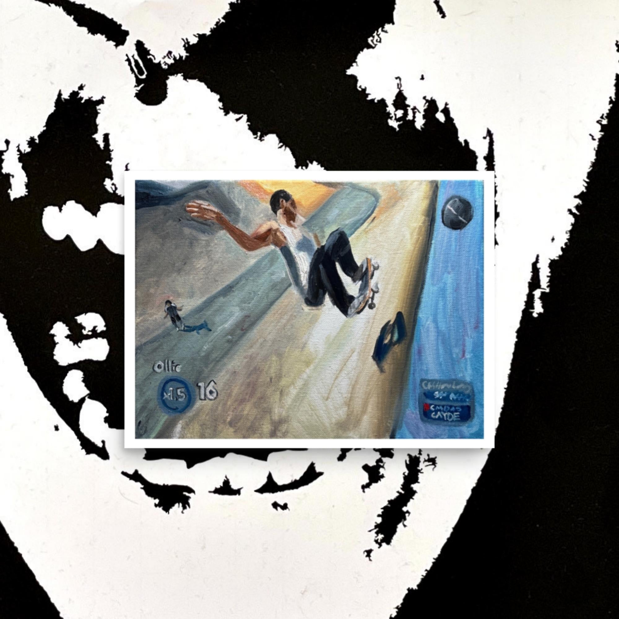 Skate 3 Painting Poster Print 2