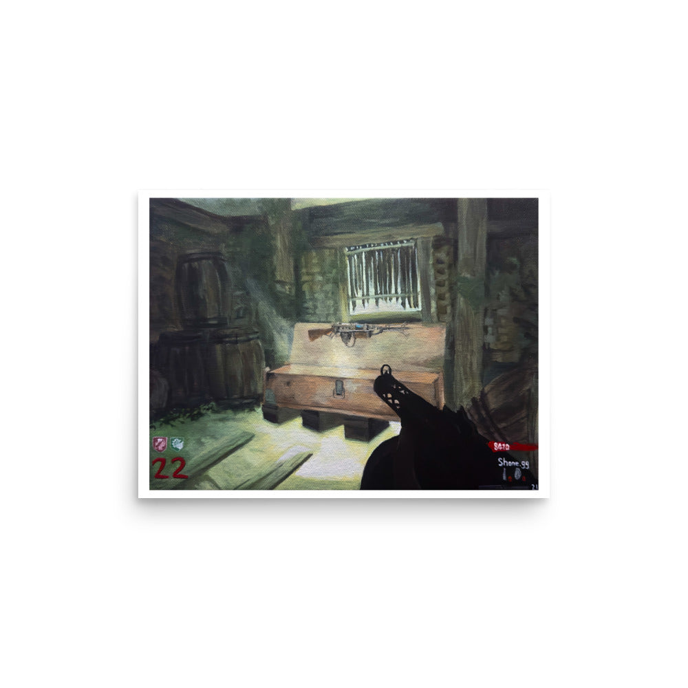 Luck on Shi No (CoD Zombies) - Poster Print