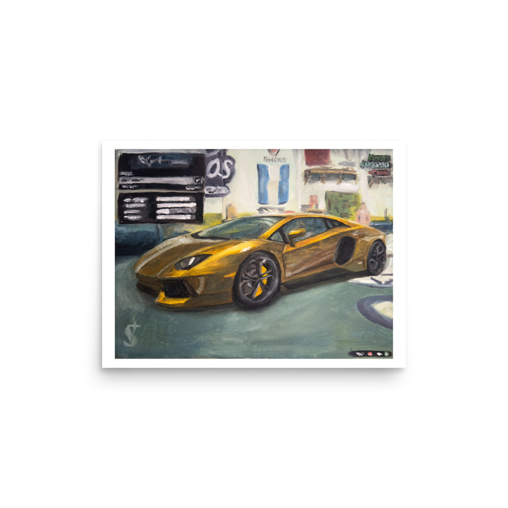 LS customs (GTA V) - Poster Print