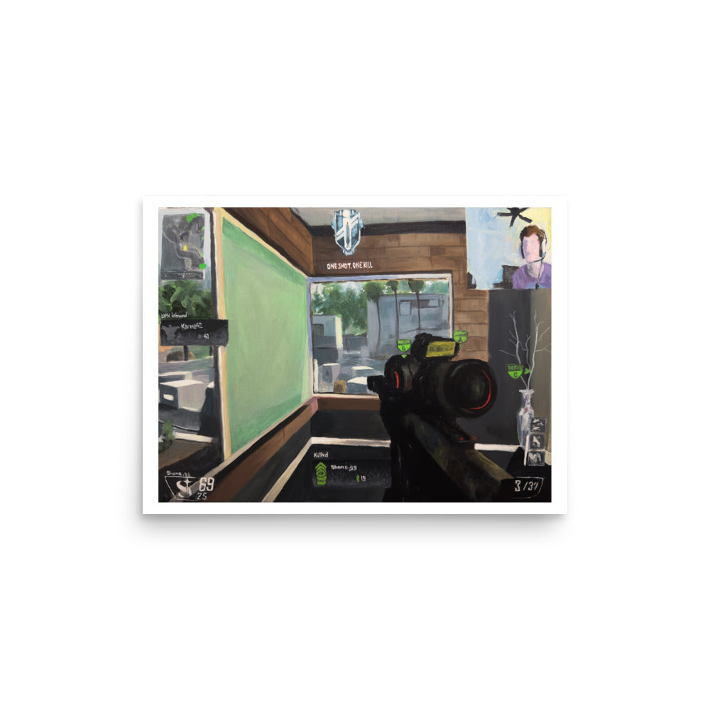 Sweatbannin - Scump (BO2) - Poster Print