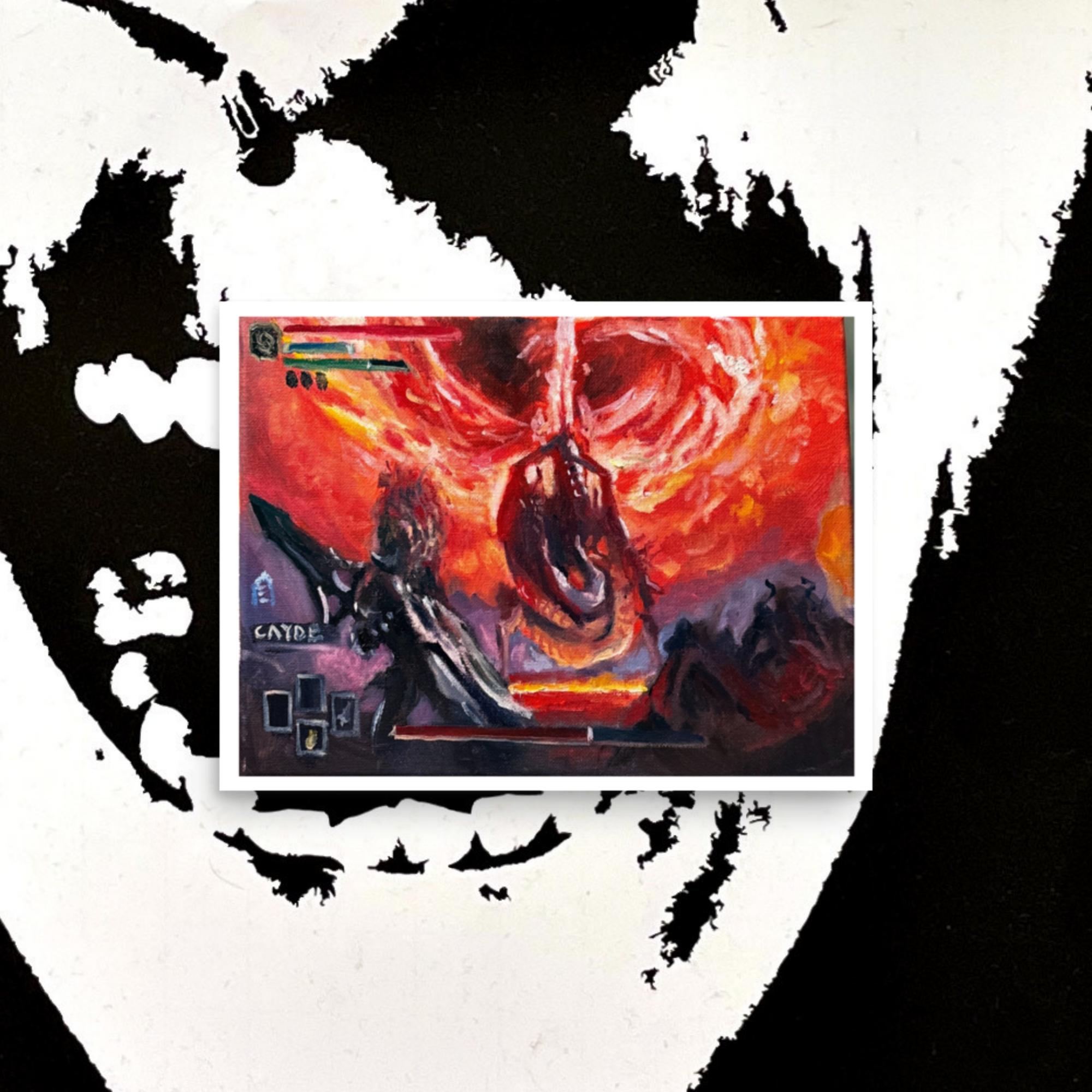 Elden Ring Rykard Poster Print