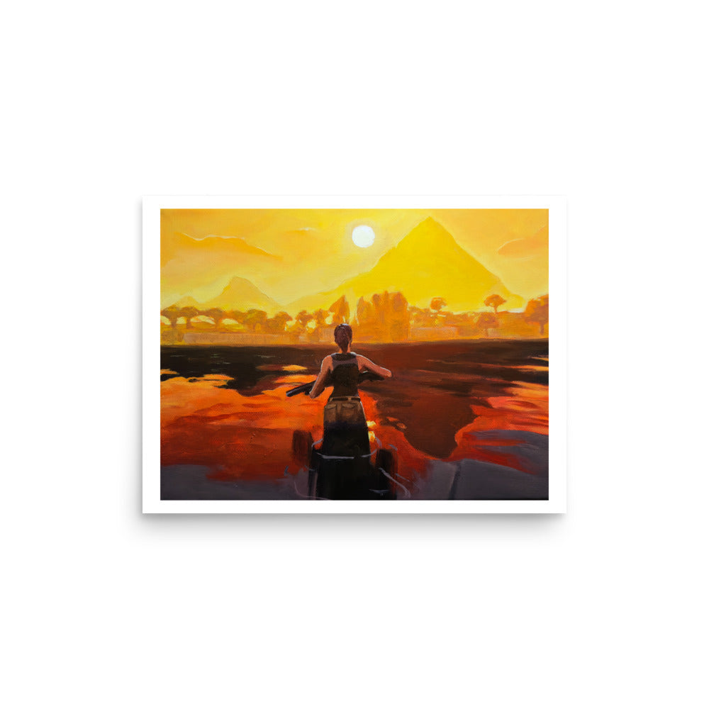 OG Sunset (Fortnite) - Poster Print