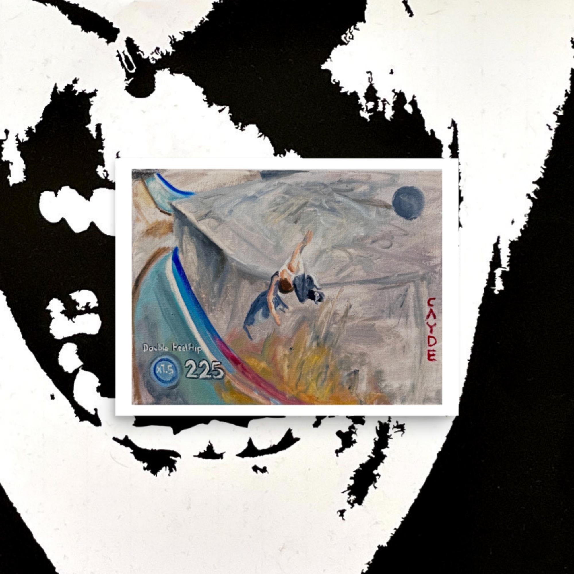 Skate 3 Double Heelflip Poster Print