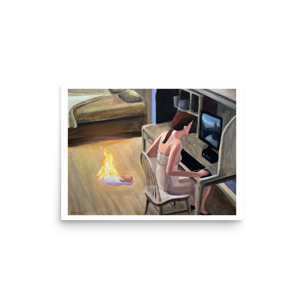 Not now Sweetie (Sims) - Poster Print