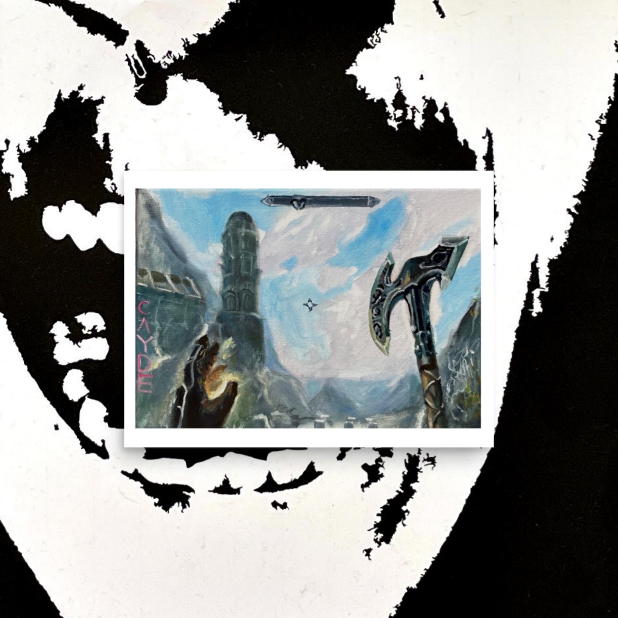Skyrim Markarth Poster Print