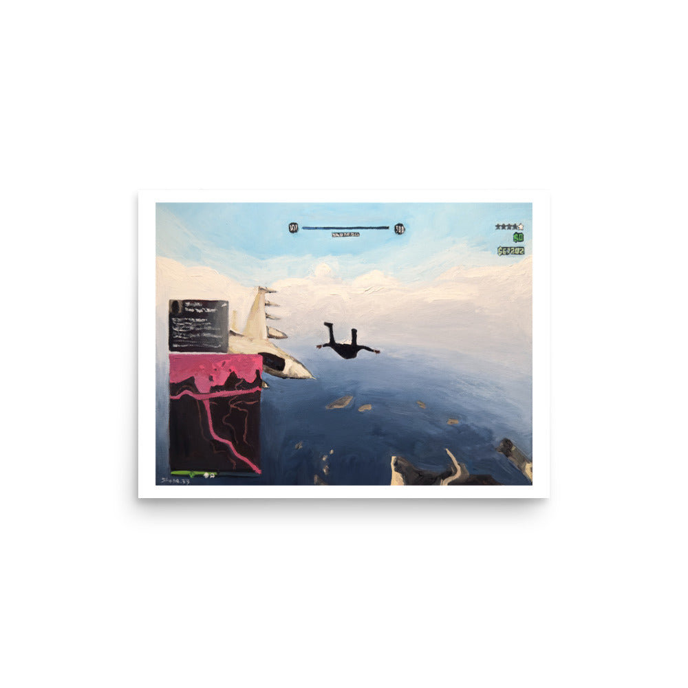 WATCH YO JET (GTA) - Poster Print