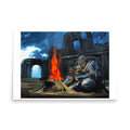 Firelink Shrine LARGE - Poster Print