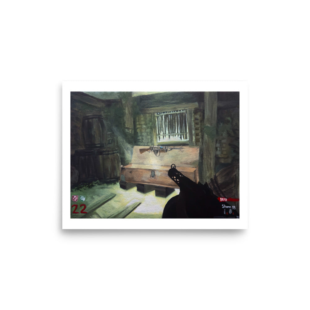 Luck on Shi No (CoD Zombies) - Poster Print