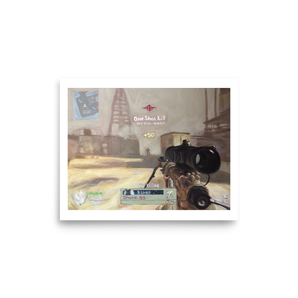Intervention FFA on Rust (MW2) - Poster Print