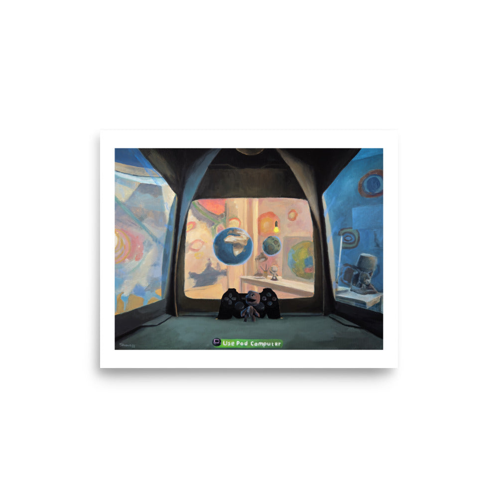 The Pod from 2 (LittleBigPlanet) - Poster Print