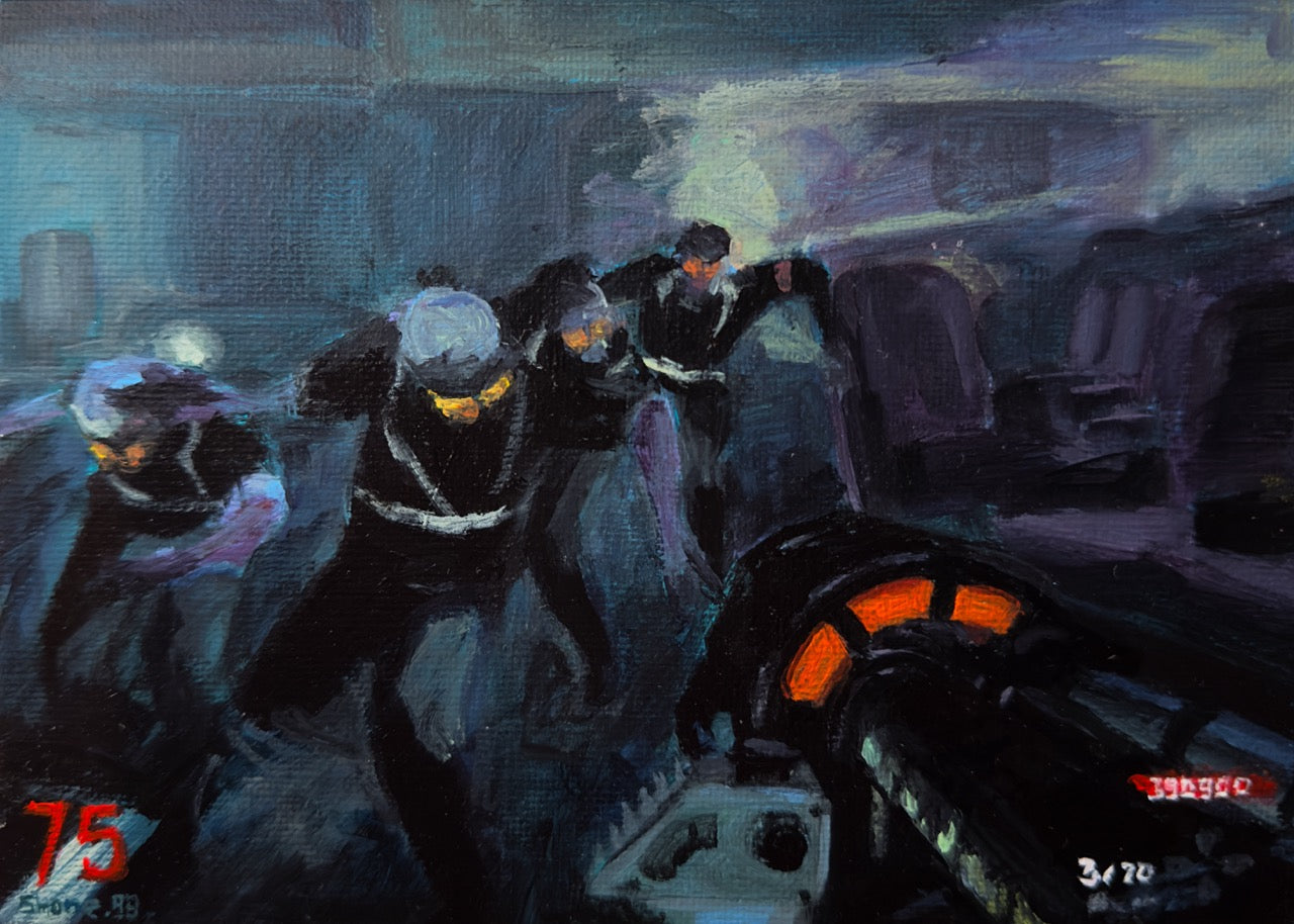 Thundergun on Kino (BO1) - Original Painting